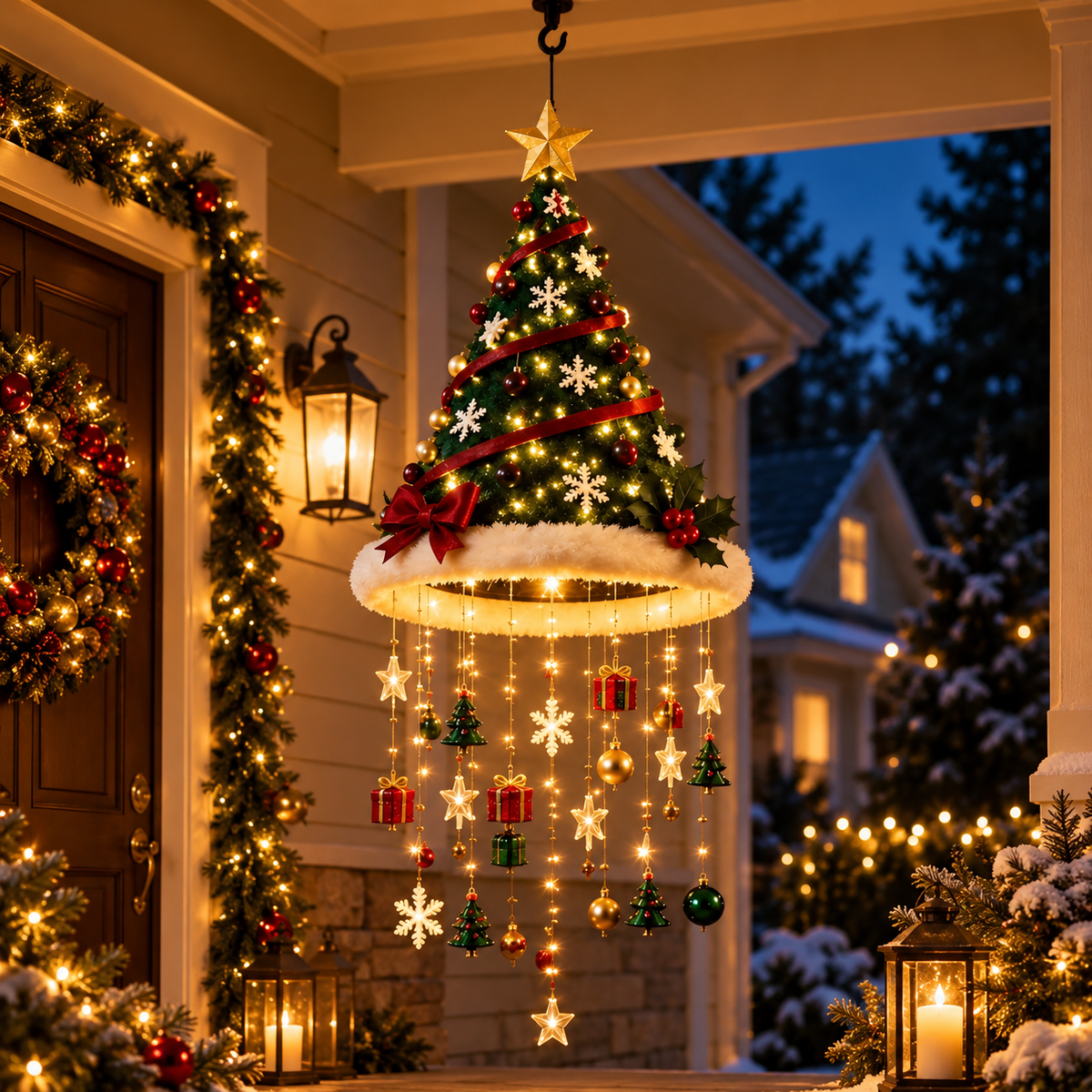 TURN ANY CORNER INTO CHRISTMAS MAGIC.