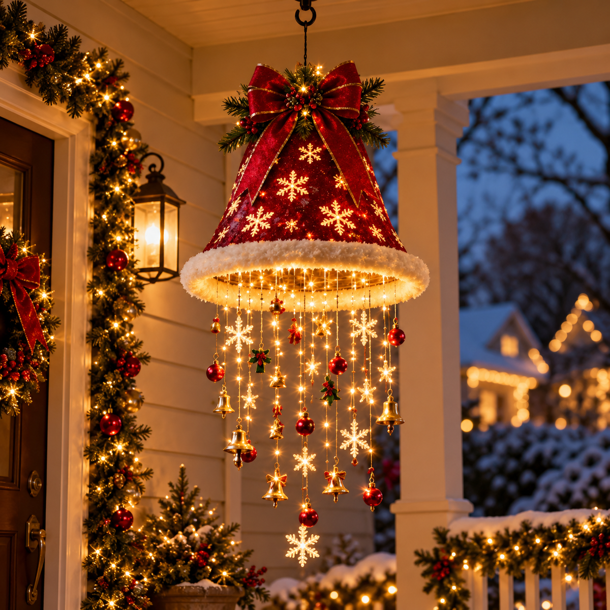 TURN ANY CORNER INTO CHRISTMAS MAGIC.