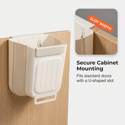 Foldable Hanging Trash Bin - Two-Piece Set