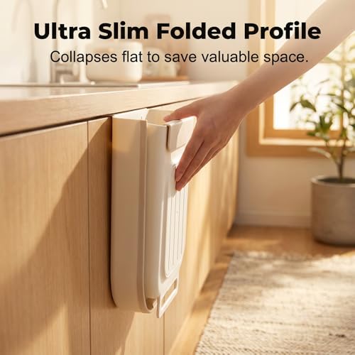 Foldable Hanging Trash Bin - Two-Piece Set